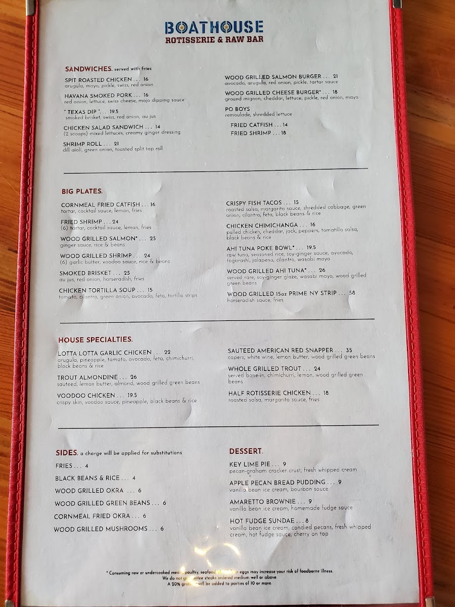 Boathouse Rotisserie & Raw Bar Menu - Image 4