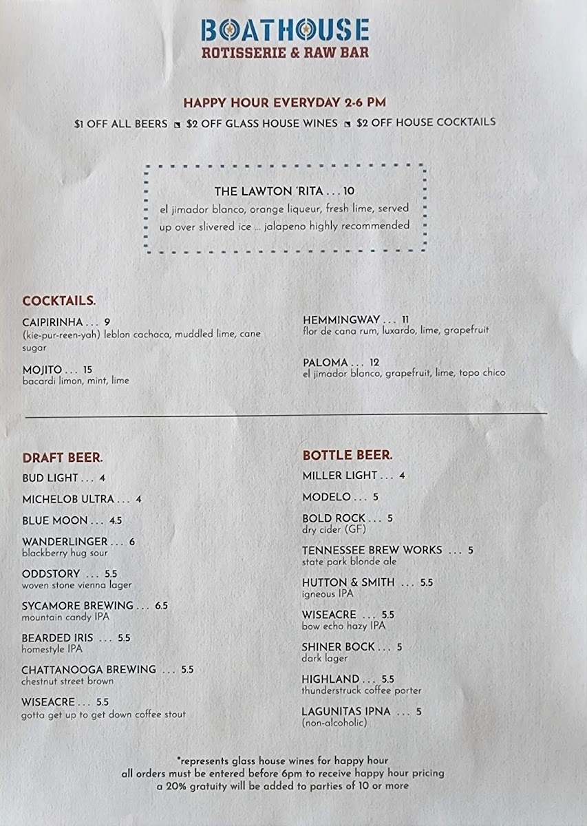 Boathouse Rotisserie & Raw Bar Menu - Image 5